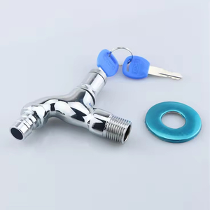 <span class=keywords><strong>Robinet</strong></span> extérieur antivol moderne avec clé, en alliage de zinc, à <span class=keywords><strong>robinet</strong></span> unique pour machine à laver, avec noyau de valve en céramique - Product Image 5