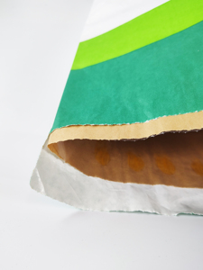 أكياس تعبئة دقيق القمح من ورق الكرافت ذات قاع مسطح وقابلة للغلق بالحرارة، سعات 1 كجم و<span class=keywords><strong>2</strong></span> كجم و5 كجم و10 كجم و15 كجم - Product Image 5