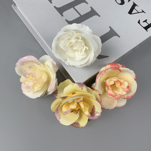Accessoires pour cheveux en soie rose, diamètre 5 cm, accessoires de photographie de mariage, décorations pour la maison - Product Image 3
