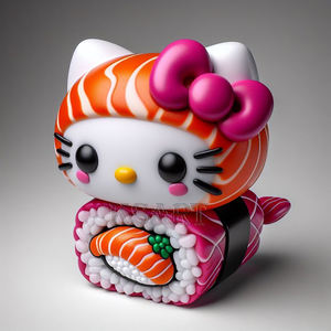 TK Cat los Simpsons estatua Sushi decoraciones personalizadas gran muñeca de dibujos animados modelo animación ilustraciones restaurante Hotel restaurante - Product Image 1