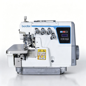 Máquina de Coser Overlock de Alta Velocidad con Accionamiento Directo y Cortahilos Automático, Máquina de Coser Overlock Industrial para Camisetas B-M5-D - Product Image 1
