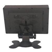 Monitor CCTV de 7 Pulgadas para Camión o Autobús Escolar, 800*480, RCA CVBS, Puerto AV de 2 Canales, con Visera Solar, Pantalla LCD TFT con Reproductor de DVD para Cámara
