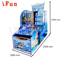 Ifun Amusement Park Game Machine Clown Frenzy Frapper Clown Token Jeux de rachat à pièces