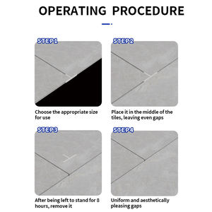 ตัวเว้นระยะกระเบื้องแบบตัว T <span class=keywords><strong>ส</strong></span>ำหรับงานปูกระเบื้องเซรามิกและหินตกแต่งภายในระดับไฮเอนด์ - Product Image 4