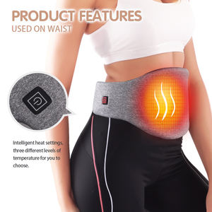 Warp pemanas listrik USB dengan tiga tingkat suhu, pembungkus hangat punggung bawah dan perut Bawah - Product Image 4