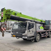 Grue sur camion Zoomlion ZTC250H d'occasion de qualité supérieure, 25 tonnes, modèle 2021, moteur Weichai, performances stables, pièces hydrauliques durables pour