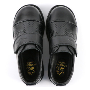 รองเท้าหนังสีดำสำหรับเด็กนักเรียนวัยรุ่นชาย  รองเท้าเด็กนักเรียน - Product Image 4
