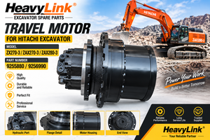 Motor de Traslación para Excavadora, Repuesto de Motor de Traslación Final para Maquinaria de Orugas Hitachi ZX270-3 ZAX270-3 ZAX280-3 - Product Image 5