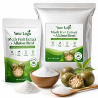 Longbio – Fournisseur d'usine – Extrait de fruit du moine sans calorie, mélange de fruit du moine et d'allulose