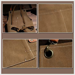 Tablier <span class=keywords><strong>de</strong></span> <span class=keywords><strong>chef</strong></span> en coton brodé avec logo personnalisé, résistant à l'huile, résistant à l'usure, sans manches, pour restaurant, café, facile à nettoyer - Product Image 4