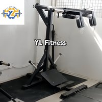 YL-2063 Équipement de fitness commercial en gros du fabricant – Machines de levage de mollets sur support série Power