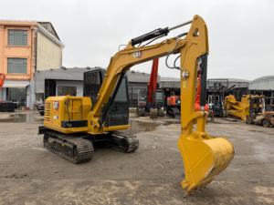 Promotion : Chariot sur pneus 6 tonnes, modèle 2023, haute efficacité, avec moteur, boîte de vitesses, roulement et pompe, pour excavatrice 306E2, excellente qualité. - Product Image 5