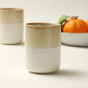 แก้วเซรามิกดีไซน์มินิมอล ผิวด้าน สำหรับใช้ในบ้าน ใส่ชา กาแฟ สีพื้น - Product Image 4