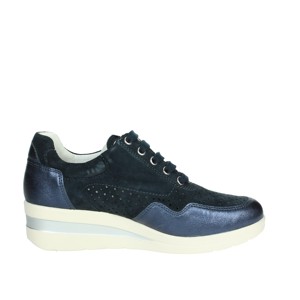 Scarpe da donna blu IV121458 basse Sneakers antiscivolo leggere taglio alto stile sportivo scarpe da passeggio ammortizzanti caratteristiche di illuminazione - Product Image 4