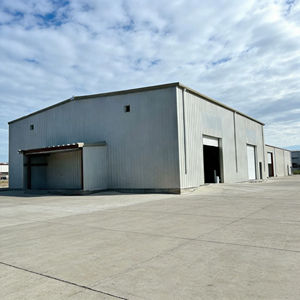 कम कीमत आधुनिक पूर्व-इंजीनियरिंग डिजाइन हल्के स्टील संरचना गोदाम भवन 3 डी मॉडल के साथ - Product Image 4