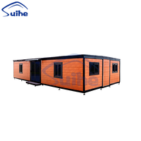 Maison conteneur modulaire pliante Petite maison en acier préfabriquée Villa Home Office Camping Design pliable