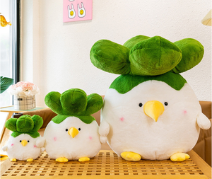 Peluche Super Douce Poulet Chouette Amusant et Mignon, Rembourrage Coton PP, Écologique, Anti-Stress, Fourniture Directe Usine - Product Image 4