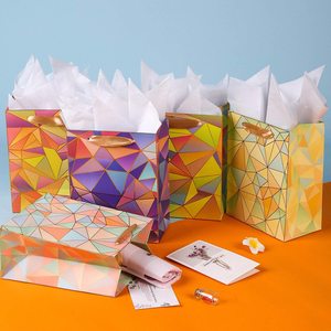 Sacs cadeaux en papier kraft assortis moyens petits emballages d'anniversaire en vrac pour hommes femmes filles bébé spectacle nuptial pour utilisation de bougie - Product Image 2