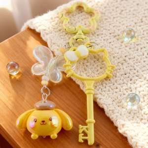 Portachiavi Kawaii Sanrio Pompompurin con ciondolo <span class=keywords><strong>Hello</strong></span> Kitty, grazioso accessorio per borsa da donna - Product Image 5