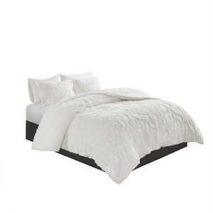 Ensemble de couette en coton chenille capitonnée DB, collection de couettes haut de gamme, literie toutes saisons - Product Image 1