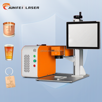 Máquina de Marcado Láser UV de Enfoque Automático JUNFEI, Escáner Galvo 3D, Alta Productividad de 3W-10W, Compatible con DXF/AI/DWG, Placa EZCAD
