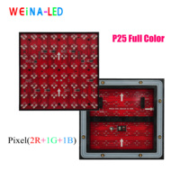 Pantalla LED P25 Impermeable IP65 para Exteriores, Legible Bajo la Luz Solar, con Brillo de 10000cd, Control de Brillo por IA, para Señalización de Destinos en Autobuses Públicos