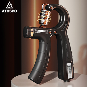 Athspo 60kg tập thể dục đếm Grips cổ tay trainerheavy có thể điều chỉnh sức đề kháng tay cẳng tay strengthener Workout Kit - Product Image 3