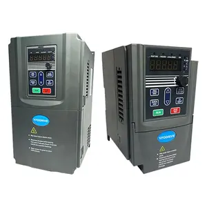 Meilleures marques de Vfd 220v Vfd monophasé à 3 phases 380v onduleur d'entraînement de fréquence 7.5kw 10hp onduleur d'entraînement à courant alternatif