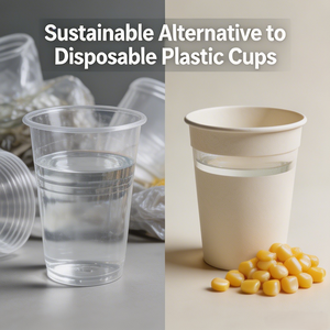 Gobelets en PLA respectueux <span class=keywords><strong>de</strong></span> l'environnement avec couvercles hermétiques, vaisselle compostable anti-fuite pour les services <span class=keywords><strong>de</strong></span> livraison très occupés - Product Image 4