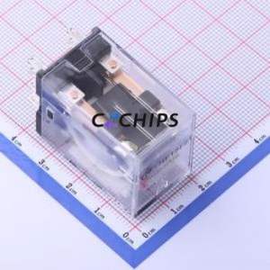 HF18FF/A120-2Z1TD Power Relay Through hole,21.5x28mm Relay 120V 2 Changeover: 2C (DPDT-Changeover)::: 8 7A-30VDC/7A-250VAC - Product Image 1