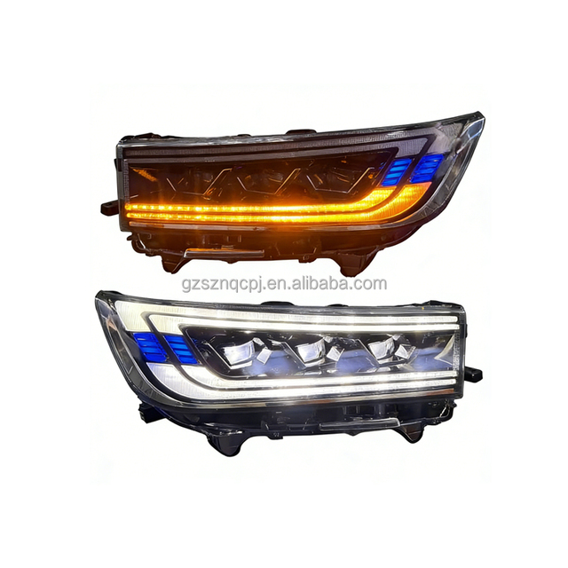 Dynamic Sequential Flow LED Headlight Assembly Kit | Startup Animation+DRL+Sequential Turn Signal for Toyota Innova 2015-2021
