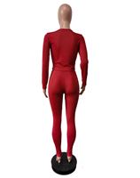 Ensemble deux pièces tendance pour femme, vêtements de détente et de jogging, tailles S-2XL, collection 2025, idéal pour le dropshipping