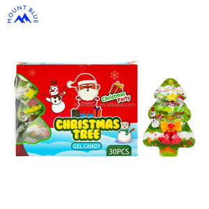 Precio al por mayor de gelatina de fruta Supigkeiten Doce Dulce Candy en gelatina Pudding Sweet for Christmas by Jelly Candy Making Machine - Product Image 1