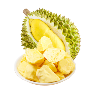 Nuovo Prodotto di Alta Qualità: Durian Liofilizzato e Cioccolato Bianco Dolce in Confezione da 48g, Frutta Secca Pronta da Mangiare - Product Image 1