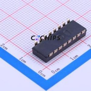 SDA08H0SBR DIP Switch SMD-16P,7.5x22.3mm Switch Flat Toggle, Groove Type Single Pole Single Throw 8 2.54mm - Product Image 2