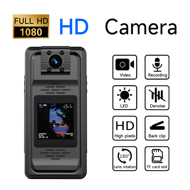 1080 Pocket HD Handheld Camera Shooting Recorder Motion Recording Ultra Clear Anti Shake Action Sports Cameras