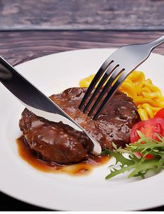 Ensemble de couverts portables en acier inoxydable pour enfants, style mode, pour fêtes, restaurants et autres occasions, avec motif œuf - Product Image 5