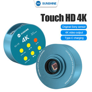 SUNSHINE <span class=keywords><strong>M</strong></span>-19 三目显微镜 4K 高清摄像头，专业级 30fps 索尼芯片，适用于工业和手机维修 - Product Image 3
