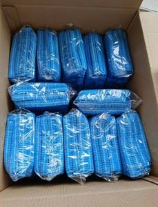 Tampão Descartável Único e Duplo Elasic Band 21 polegada Não Tecido Medical Clip <span class=keywords><strong>Cap</strong></span> Descartável Médico Enfermeira Bouffant <span class=keywords><strong>Cap</strong></span>(100 Pcs) - Product Image 2