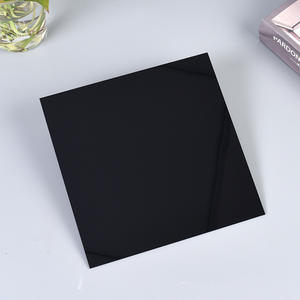 Lembar akrilik plastik cor warna Solid hitam, permukaan mengkilap 4x8 kaki 1mm 2mm 3mm - Product Image 2