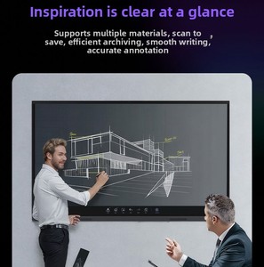 Pizarra Interactiva BOE 4K de 55/65/75/86 Pulgadas en Stock |   Panel Táctil Todo en Uno, Compatible con OEM y ODM, para Oficina y Educación - Product Image 4