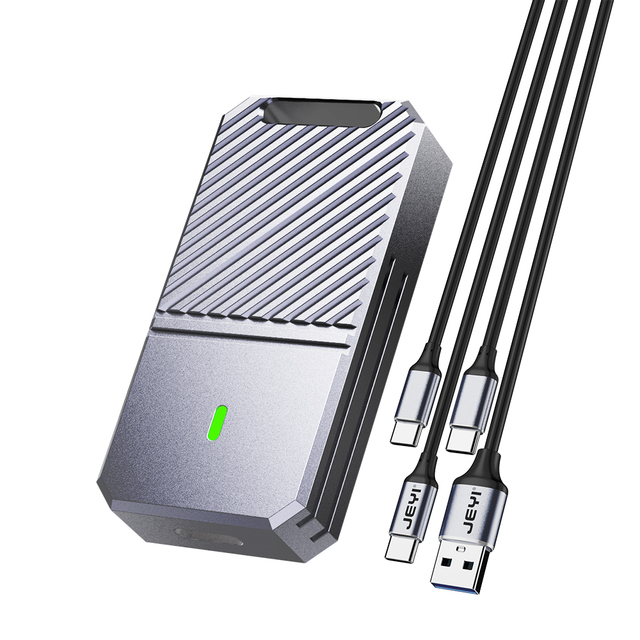 OEM 2230 NVMe SSD Aluminum M.2 Case USB3.2 10Gbps Enclosure with UASP TRIM Support in Stock 1 Year Warranty