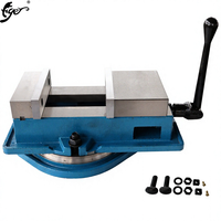 Étau de machine CNC Tiger série QM, mâchoires réglables 4 directions, en fonte, pour centre d'usinage 4/5 axes, accessoires d'outillage haute précision