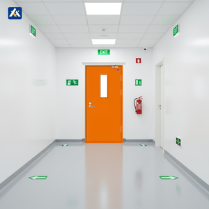 <span class=keywords><strong>Porte</strong></span> <span class=keywords><strong>coupe</strong></span>-<span class=keywords><strong>feu</strong></span> en acier au design moderne, résistante aux hautes températures, classement incendie 45 minutes, garantie 1 an - Product Image 1