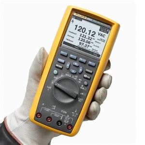 287C True RMS Data Logging Multimeter TrendCapture View Forms DC/<b>AC</b> Voltage 1000V Resistance 500M Temperature 1350C Frequency 1 - Product Image 2