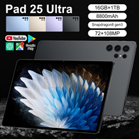 Tablette PC Pad 25 Ultra 11 pouces Octa Core 1,2 GHz IPS Capacitive Android 14.0 USB Type-C MTK 5G Professionnelle pour entreprise 16 Go