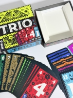 Nouveauté, jeu de cartes familial personnalisé OEM, jeu de mémoire, fabrication de jeux de correspondance pour les fêtes