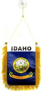 100% polyester livraison rapide impression numérique <span class=keywords><strong>USA</strong></span> drapeau de l'état américain Idaho - Product Image 3