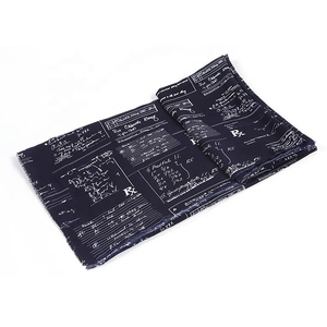 Plaine Style 150GSM Tissé Poly Doux Tissu Georgette Avec <span class=keywords><strong>Équations</strong></span> <span class=keywords><strong>Mathématiques</strong></span> Imprimer - Product Image 5