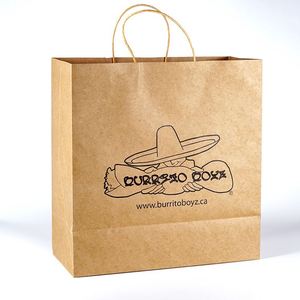 Bolsa de Papel para Compras con Logotipo Personalizado, de Marca Famosa de Lujo, a Precio Económico al por Mayor - Product Image 1